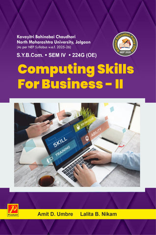 Computing Skills for Business – II