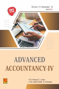 Advanced Accountancy – IV