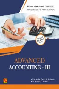 Advanced Accounting – III