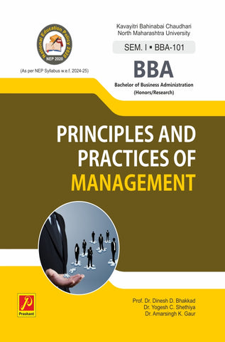Principles and Practices of Management