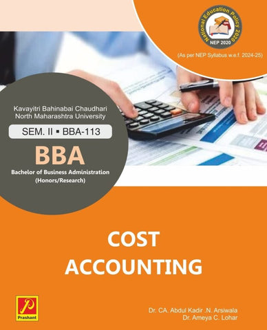 Cost Accounting – Bachelor of Business Administration (Honors/Research)
