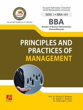 Principles and Practice of Management (Bachelor of Business Administration - Honors/Research)