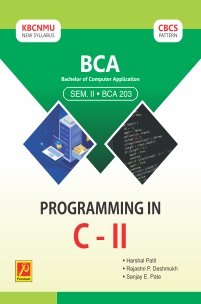 Programming in C – II
