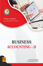Business Accounting – II