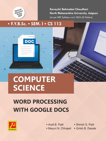 Word Processing with Google Docs