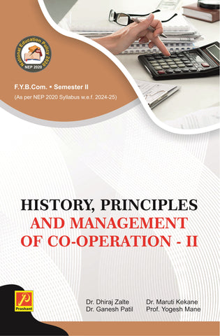 History Principles and Management of Co-Operation