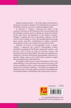 Indian Economic Policy – I & II