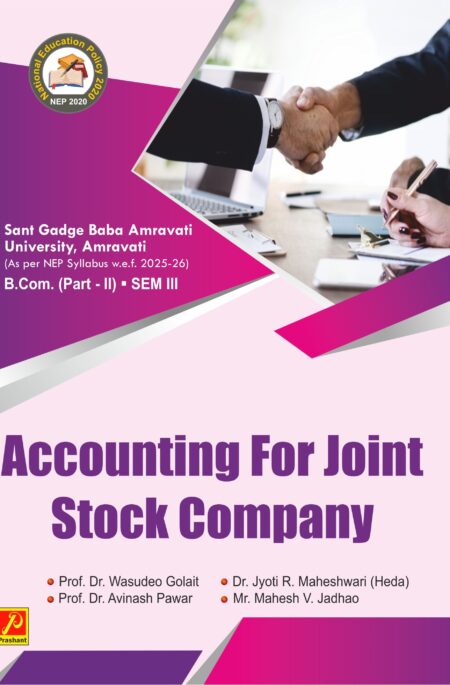 Accounting for Joint Stock Company
