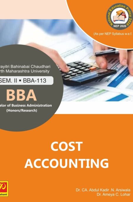 Cost Accounting - Bachelor of Business Administration (Honors/Research)