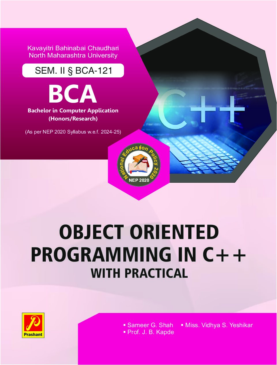 Object Oriented Programming In C + + With Practical